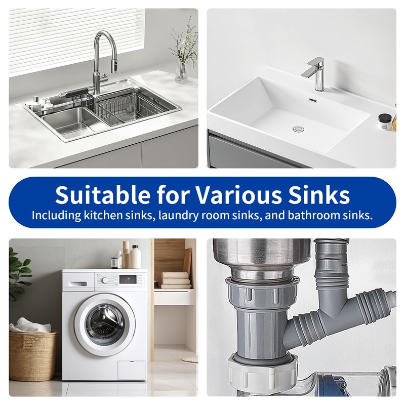 Dishwasher Drain Hose Adapter – Universal Sink Hose Adapter, Fits
