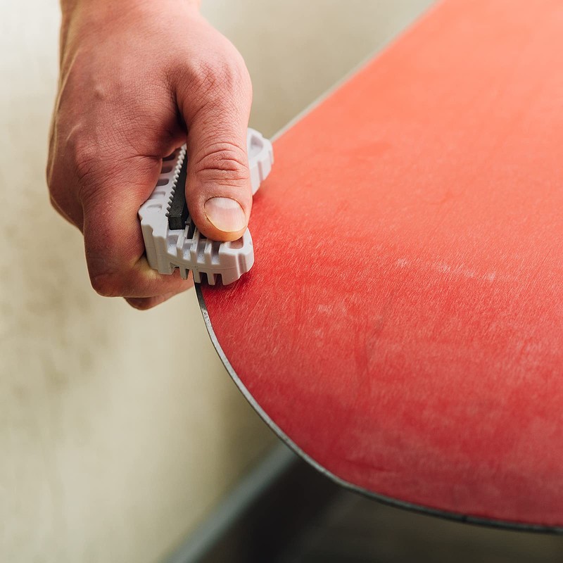 PATIKIL 100mm Extra-Coarse Ski Snowboard Diamond Stone,2Pcs Ski Edge Sharpener