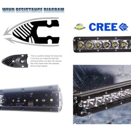 iJDMTOY Above Rear Window Mount Dual 6-Inch LED Light Bar Kit, Compatible with Jeep 2007-up Wrangler JK JL Hardtop, Include (2) 30W LED Lightbar, Back Windshield Hinge Brackets & Wiring Relay