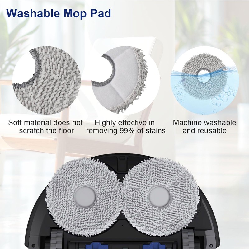 Feilifan 21 PCS Accessories Kit for ECOVACS Deebot T30 PRO