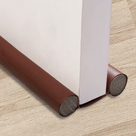 AmzBarley Door Draft Stopper, Increases Air Conditioning Efficiency, Approx. 37.8 inches (96 cm), Door Gap, Door Sweep, Door Bottom Seal Strip, Gap Tape, Door Cushion, Draft, Cold Air Blocking, Wind Protection, Energy Saving, Noise Reducing, Dust Intrusi