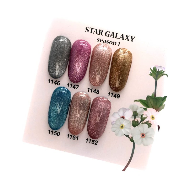 Nashlynails ICEGEL Star galaxy gel polish (1147)