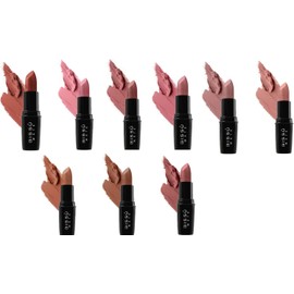 Set 9 Labial Mate Bissu + 9 Delineadores de labios IVY (8 Lapices + 1 Infinite Gel Indeleble) Tonos nudes