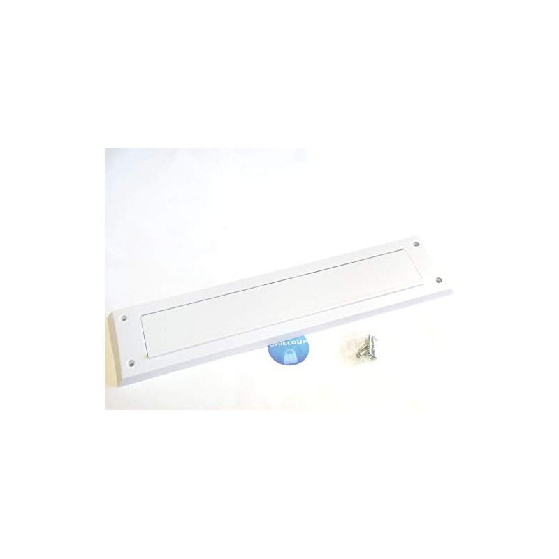 ShieldUp White Mailbox Seal with Flap and Brush 343mm x