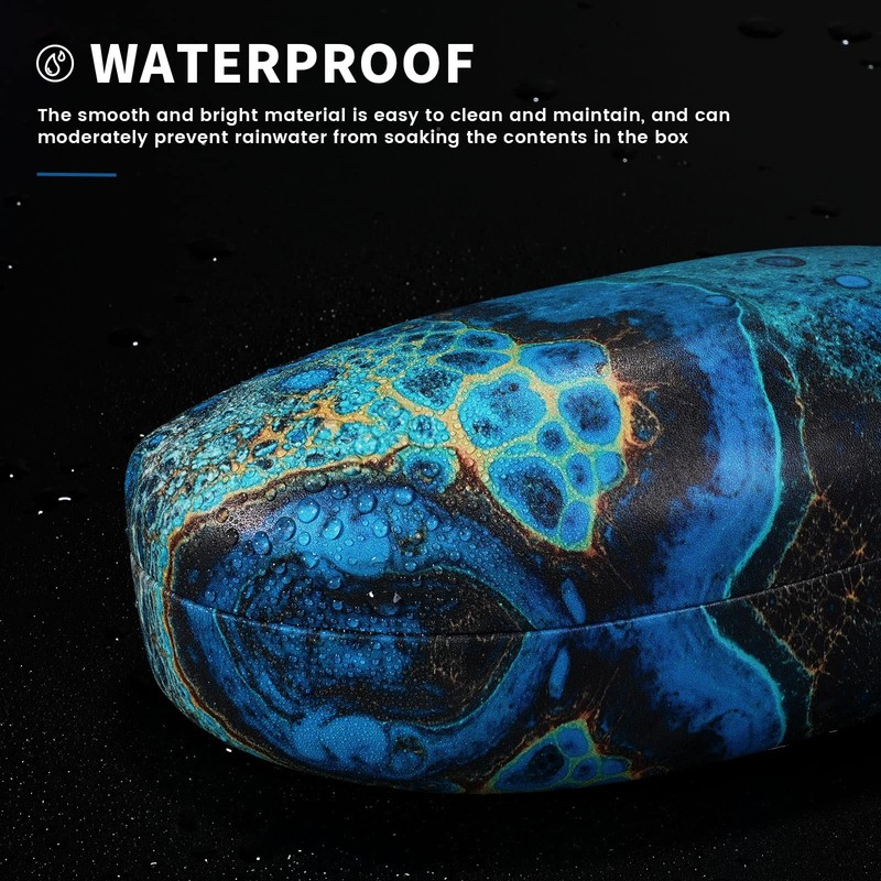 molshine Hard Shell Sunglasses Case, Large Glasses Case for Men