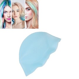 Gorro para Resaltar el Cabello con Aguja de Gancho, Gorro para Resaltar el Cabello con Gancho para Peluquería, Gorro de Silicona para Teñir el Cabello, Peluquería en Casa,