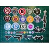 COD Zombies Perk Soda Wonder Weapon High Quality Sticker Set