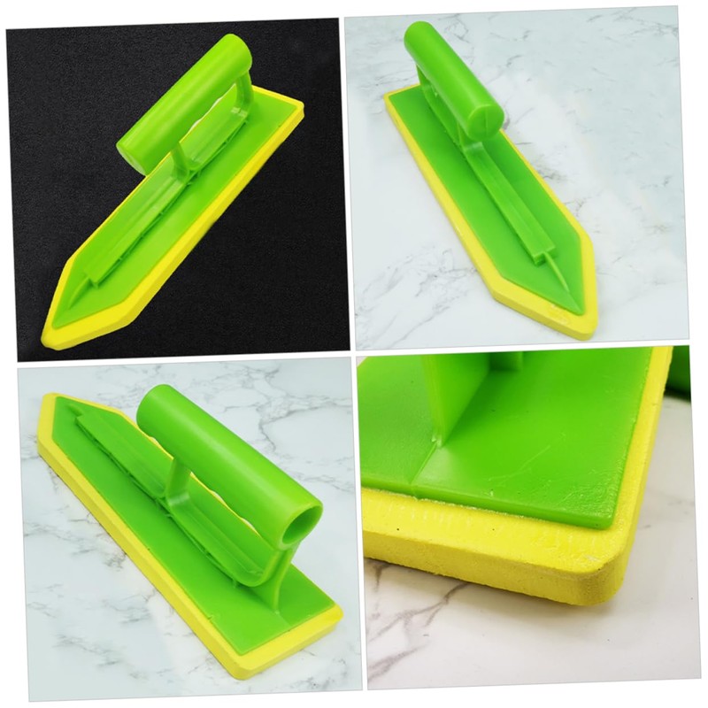 SEWACC Handheld Rubber Sponge Grout Float Tool Convenient Caulking Tool