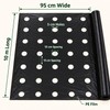 Black PE Mulch Film for Vegetable Gardens and Greenhouses, 37.4