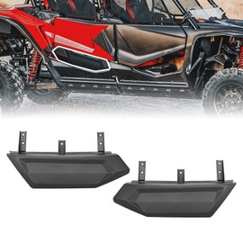 KEMIMOTO UTV Lower Door Panels, Plastic, Black, Compatible with Honda Talon 1000X-4 (2020+), Sturdy & Lightweight Rear Half Door Panels, Replace #08P71-HL7-A20 (2 Lower Doors)