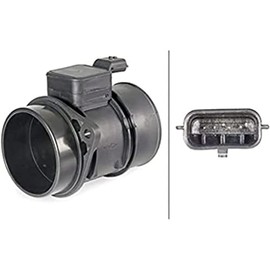 HELLA 8ET 358 095-131 Air Mass Sensor - Pipe-neck