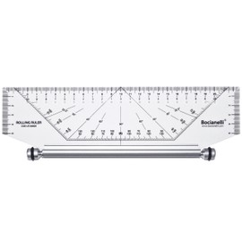 Professional parallel rolling drawing ruler 250mm