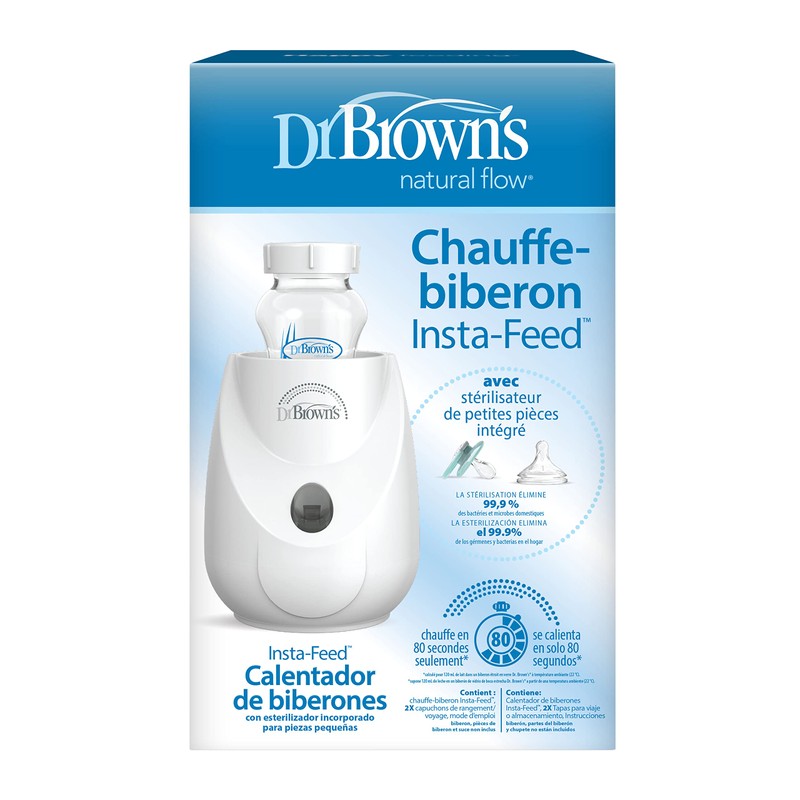 Dr. Brown's Insta-Feed Baby Bottle Warmer and Sterilizer for Baby