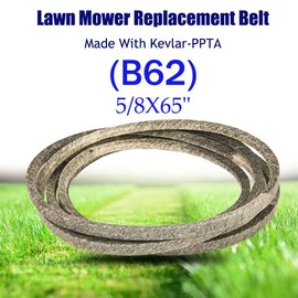 (B62) 0.625x65inch Lawn Mower Deck Belt Replacement V-Belt 754(954)-0350 M118684 M143019 Compatible for John Deere