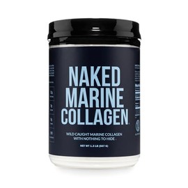 NAKED Marine Collagen Peptides Protein Powder - Unflavored - from Wild Caught Cod - Paleo Friendly, Non-GMO, Soy-Free, Gluten-Free - 47 Servings