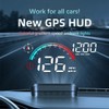 Aswalling M22 Car GPS HUD Head-Up Display USB Speedometer Compass