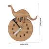 BIUDECO Attractive Dinosaur Pattern Magnetic Clock Fridge Stickers for Easy