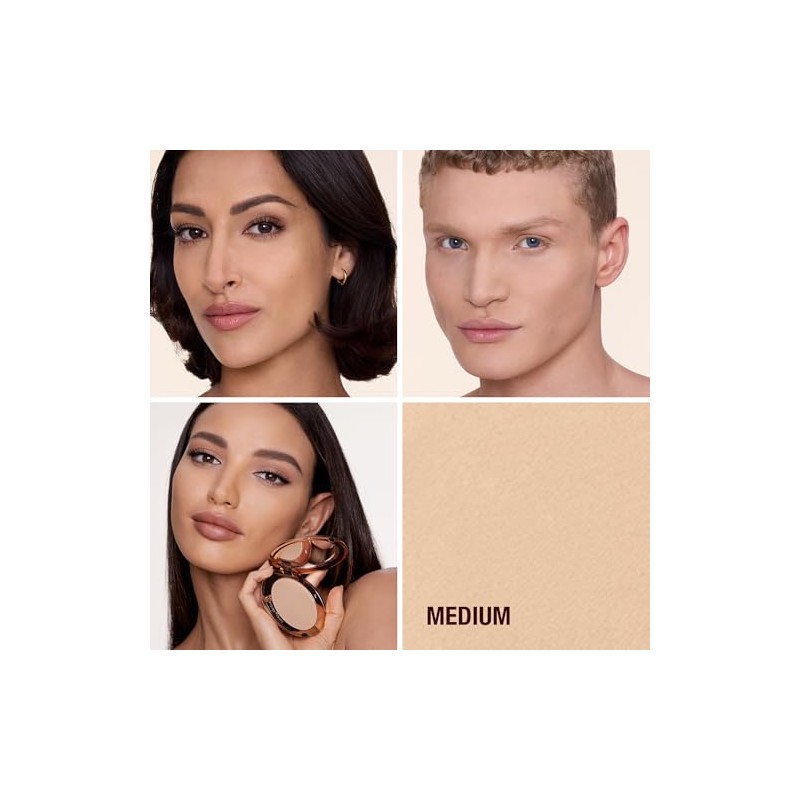 Charlotte Tilbury Airbrush Flawless Finish Setting Powder - Pore-Blurring Pressed