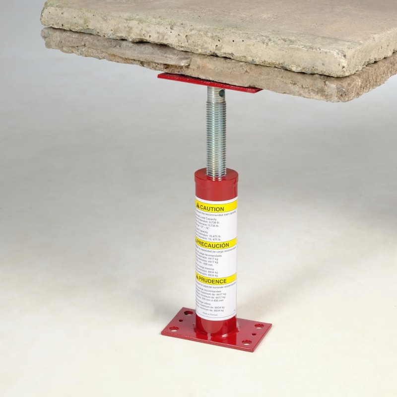 BoostMate Adjustable Basement Support Jack, 12-16 Inch Height Range, Floor