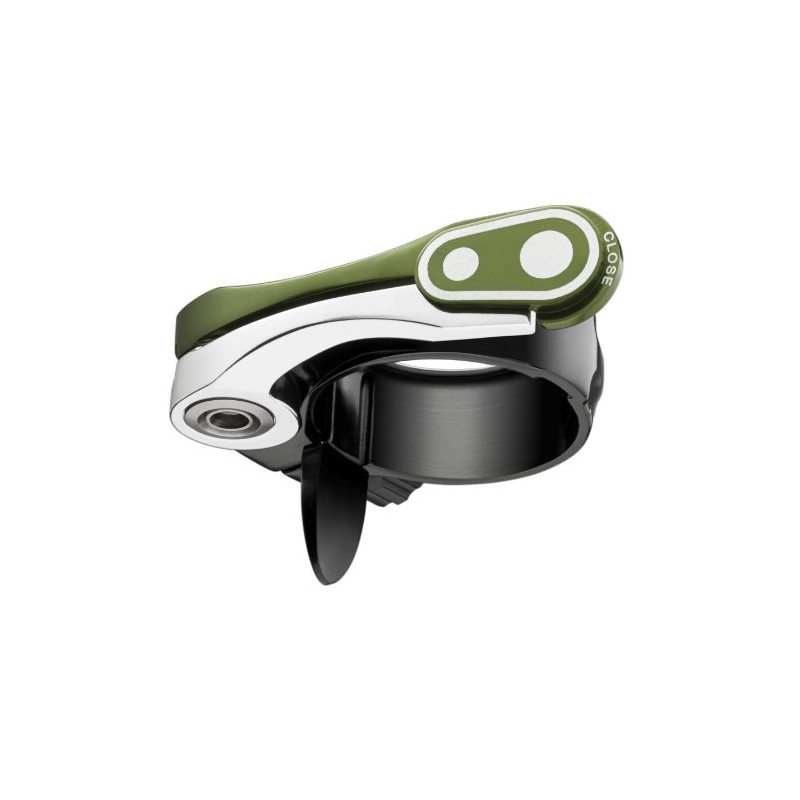 CRANKBROTHERs Crank Brothers Split Seat Collar, 31.8mm, Green/Silver