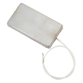 Guitar Pickup Metal Ultra Thin Instrument Accessory Replacement Part for Cigar Box Silver