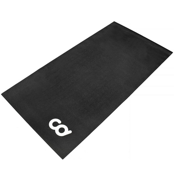 Bike Bicycle Trainer Floor Mat -30" x 60" (High Density) - for Indoor Cycles.Stepper for Peloton Indoor Bikes - Floor Thick Mats for Exercise Equipment - Gym Flooring (76.2 cm x 152.4 cm)