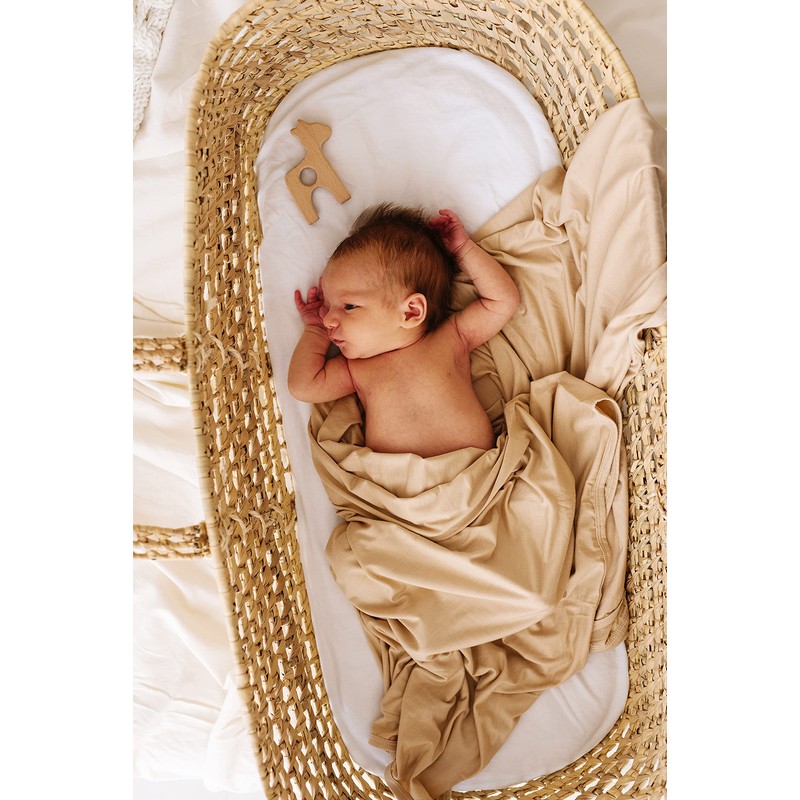 Wallaby Kids Super Soft Large Swaddle (Oatmeal)