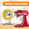 Upgraded Mixer Worm Gear Replacement Compatible with Kitchen Aid Bowl-Lift/Tilt-Head