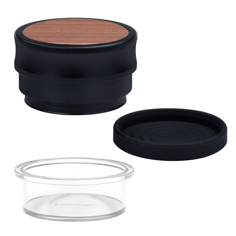 Normcore 58.5mm Palm Tamper, Espresso Tamper Calibrated with Double Spring,