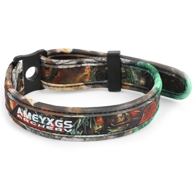 ZSHJGJR Archery Neoprene Bow Wrsit Sling Black/Camo, Camo