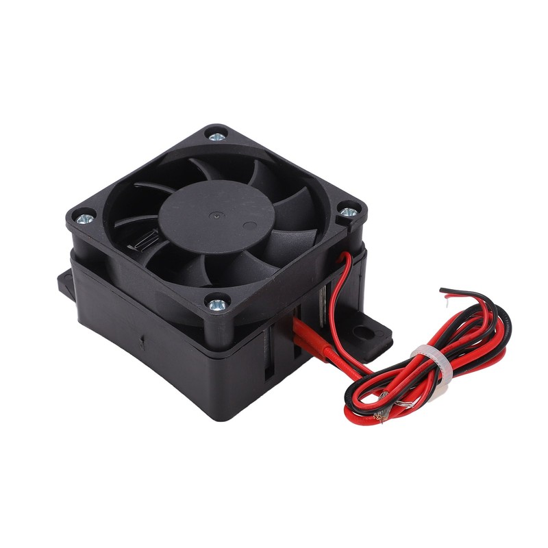 PTC Fan Heater DC12V 50W Constant Temp Heating Insulated Mini