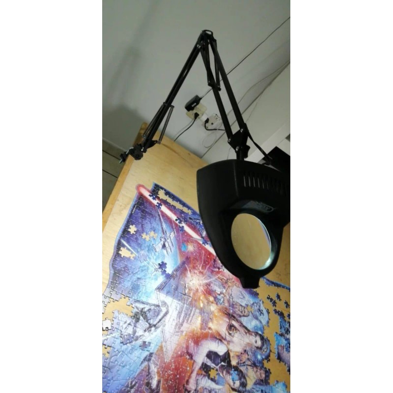 Radox Lampara De Escritorio Con Lupa Brazo Móvil Ajustable