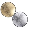 110cm Round Reflector 2 in 1 Collapsible Round Photography Reflector