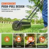 17-Gallon Sand/Water Filled Steel Sod Roller Easy-turn Plug U-Shaped Ergonomic