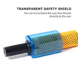 XCMAN Snowboard Roto Brush Controller Handle 200mm Length 10mm Hex Shaft Safty Shield Compatible with All of 10mm Hex Roto Brushes