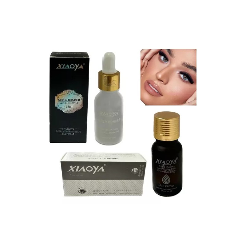 Xiaoya Primer + Sellador Super Bonder Para Extensiones Pestañas