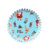PME Christmas Foil-Lined Cupcake Cases - Santa & Rudolph (Pack