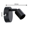 Paulmann Carolina 66755 Spotlight 1-Bulb Max. 10 Watt Ceiling Light