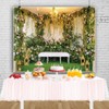 Wedding Backdrop for Ceremony Wedding Flowers Greenery Grass Photography Background