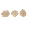 3pcs Walnut Powder Exfoliating Facial Sponge Soft Skin Cleansing Konjac