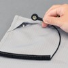 ホーザン(HOZAN) アース線 ワニグチクリップ付属 コード実効長:1.6m ホック径:7mmφ F-24