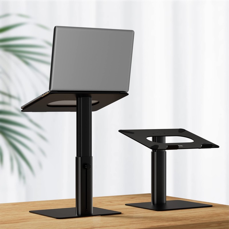 BESIGN LSX6 Computer Holder Stand, Ergonomic Adjustable Notebook Riser for