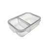 Felio 20717 Heat Resistant Food Container, 2 Divided L32.8 fl