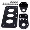 Motorcycle License Plate Bracket Tail Light Side Mount Stand Metal