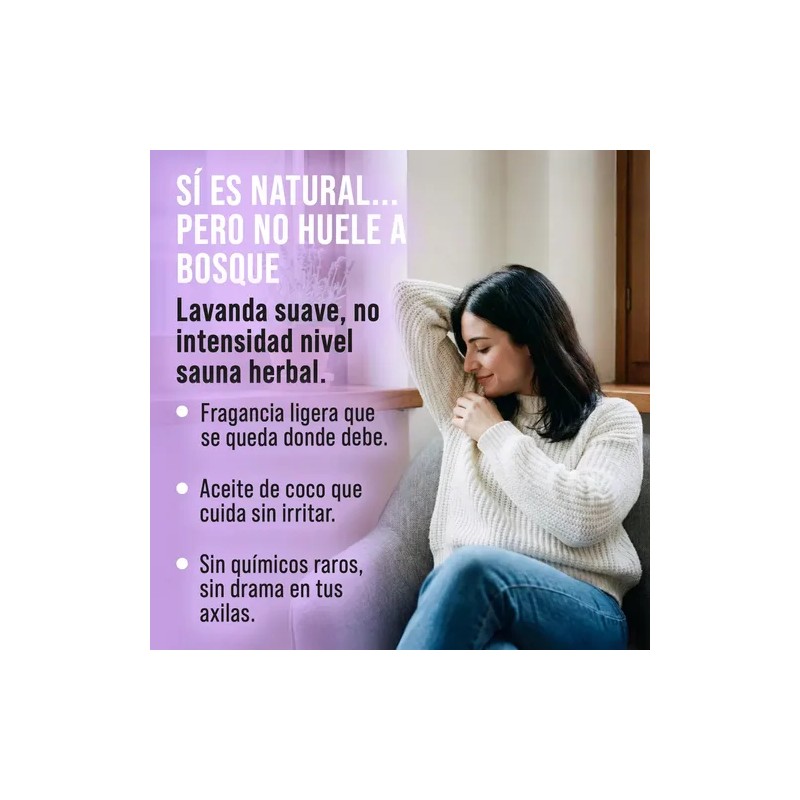 Desodorante en Crema Natural Beauty Freedom de Lavanda para Piel