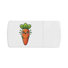 'Happy Carrot' Pill Box with Tablet Splitter (PI00034306)