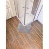 fluffy® Bathroom Rug for Corner Showers, High Pile Microfibre Non-Slip