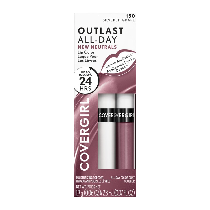 COVERGIRL Outlast All-Day Lip Color with Moisturizing Topcoat, New Neutrals