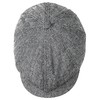 WEROR WEROR-324.1 Men's Flat Cap (56-57, Grey)