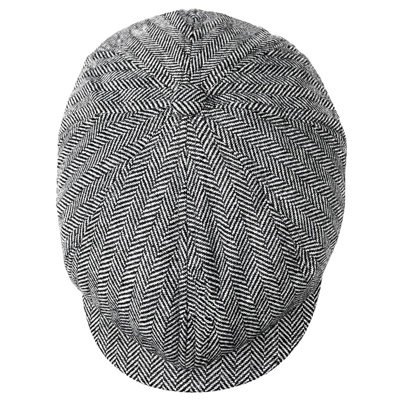WEROR WEROR-324.1 Men's Flat Cap (56-57, Grey)